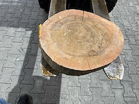 Rosewood schijf, dikte 70mm, ø 450mm - afbeelding 2 van  3