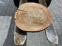 Rosewood schijf, dikte 70mm, ø 450mm - afbeelding 2 van  3