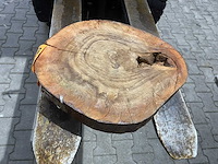 Rosewood schijf, dikte 70mm, ø 450mm - afbeelding 2 van  3