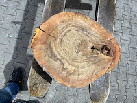 Rosewood schijf, dikte 70mm, ø 450mm - afbeelding 3 van  3