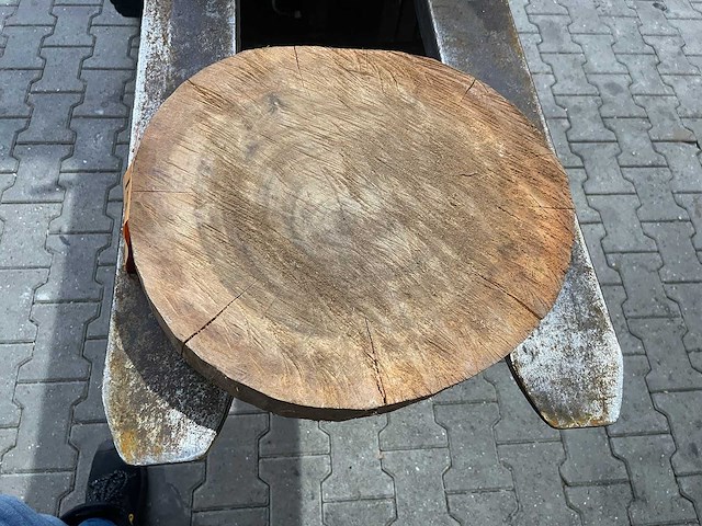 Rosewood schijf, dikte 70mm, ø 450mm - afbeelding 2 van  3