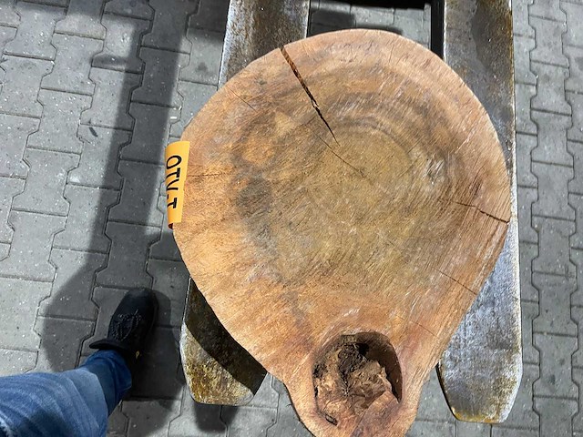 Rosewood schijf, dikte 70mm, ø 500mm - afbeelding 3 van  3