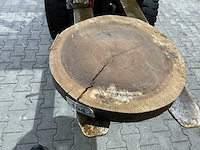 Rosewood schijf, dikte 70mm, ø 550mm - afbeelding 2 van  3