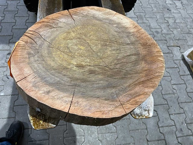 Rosewood schijf, dikte 70mm, ø 550mm - afbeelding 2 van  3