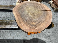 Rosewood schijf, dikte 70mm, ø 550mm - afbeelding 1 van  3