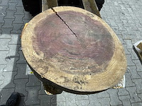 Rosewood schijf, dikte 70mm, ø 550mm - afbeelding 2 van  3