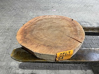 Rosewood schijf, dikte 70mm, ø 550mm - afbeelding 1 van  3