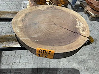Rosewood schijf, dikte 70mm, ø 550mm - afbeelding 1 van  3
