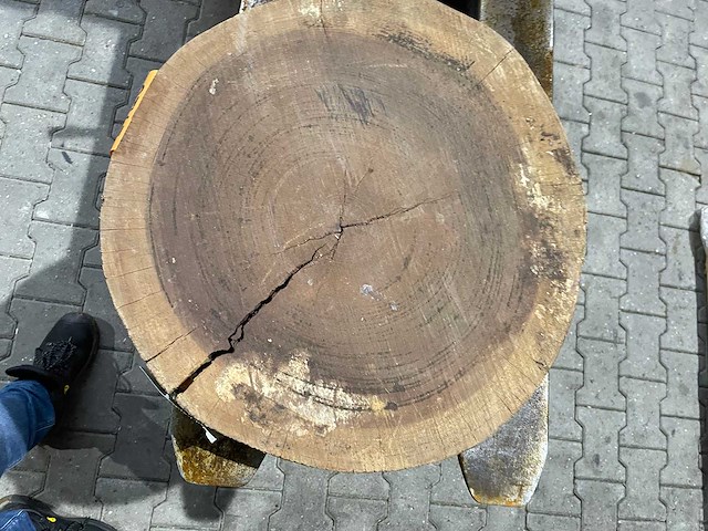Rosewood schijf, dikte 70mm, ø 550mm - afbeelding 3 van  3
