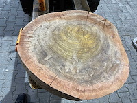 Rosewood schijf, dikte 70mm, ø 550mm - afbeelding 2 van  3