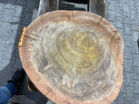 Rosewood schijf, dikte 70mm, ø 550mm - afbeelding 3 van  3