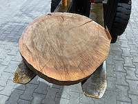 Rosewood schijf, dikte 70mm, ø 550mm - afbeelding 2 van  3