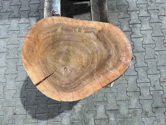 Rosewood schijf, dikte 70mm, ø 600mm - afbeelding 3 van  3