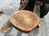 Rosewood schijf, dikte 75mm, ø 350mm - afbeelding 2 van  3