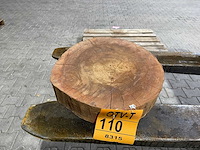Rosewood schijf, dikte 75mm, ø 350mm - afbeelding 1 van  3