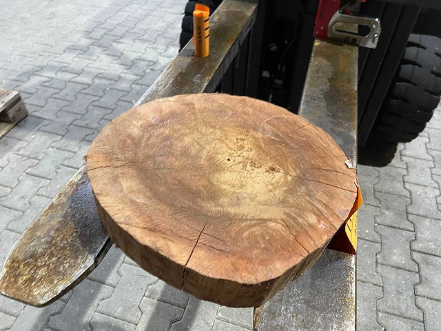 Rosewood schijf, dikte 75mm, ø 350mm - afbeelding 2 van  3