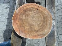 Rosewood schijf, dikte 75mm, ø 400mm - afbeelding 3 van  3