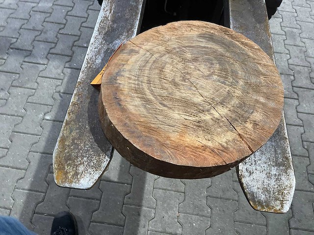 Rosewood schijf, dikte 75mm, ø 400mm - afbeelding 2 van  3
