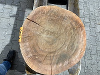 Rosewood schijf, dikte 75mm, ø 550mm - afbeelding 3 van  3
