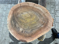 Rosewood schijf, dikte 75mm, ø 600mm - afbeelding 3 van  3