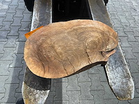 Rosewood schijf, dikte 80mm, ø 300mm - afbeelding 2 van  3