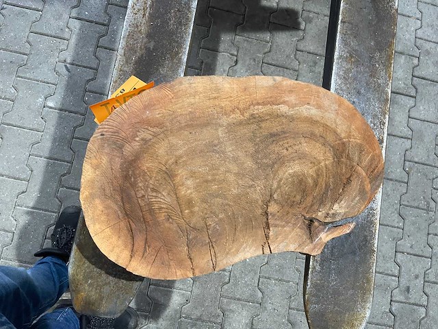 Rosewood schijf, dikte 80mm, ø 300mm - afbeelding 3 van  3