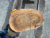 Rosewood schijf, dikte 80mm, ø 300mm - afbeelding 3 van  3