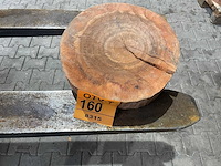 Rosewood schijf, dikte 80mm, ø 350mm - afbeelding 1 van  3