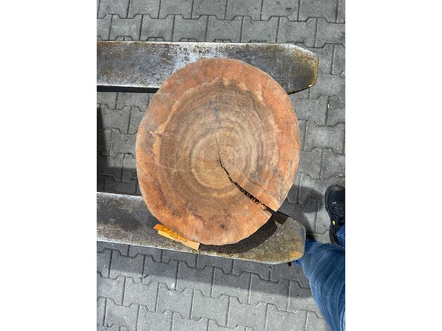 Rosewood schijf, dikte 80mm, ø 350mm - afbeelding 3 van  3