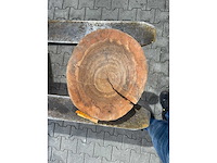 Rosewood schijf, dikte 80mm, ø 350mm - afbeelding 3 van  3