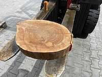 Rosewood schijf, dikte 80mm, ø 400mm - afbeelding 2 van  3