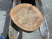 Rosewood schijf, dikte 80mm, ø 400mm - afbeelding 2 van  3
