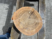 Rosewood schijf, dikte 80mm, ø 400mm - afbeelding 3 van  3