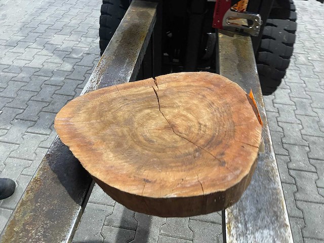Rosewood schijf, dikte 80mm, ø 400mm - afbeelding 2 van  3