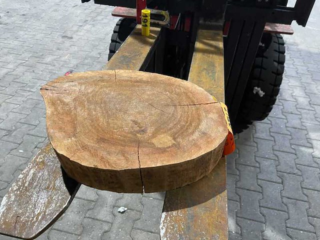Rosewood schijf, dikte 80mm, ø 400mm - afbeelding 3 van  3