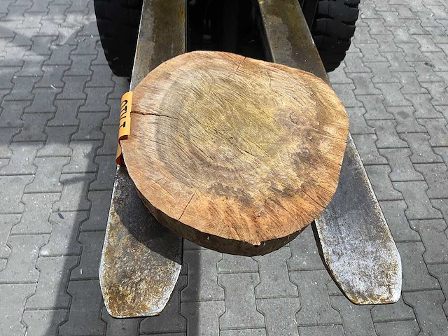 Rosewood schijf, dikte 80mm, ø 400mm - afbeelding 2 van  3