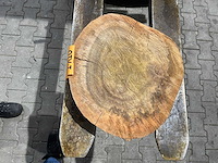 Rosewood schijf, dikte 80mm, ø 400mm - afbeelding 3 van  3