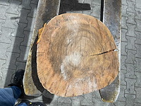 Rosewood schijf, dikte 80mm, ø 400mm - afbeelding 3 van  3