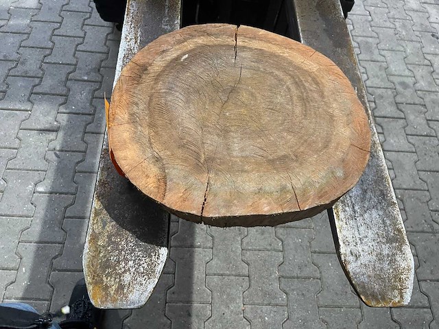 Rosewood schijf, dikte 80mm, ø 400mm - afbeelding 2 van  3