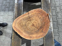 Rosewood schijf, dikte 80mm, ø 400mm - afbeelding 3 van  3