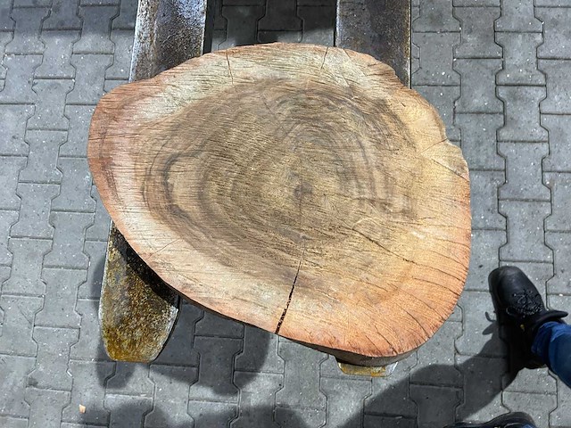 Rosewood schijf, dikte 80mm, ø 500mm - afbeelding 3 van  3