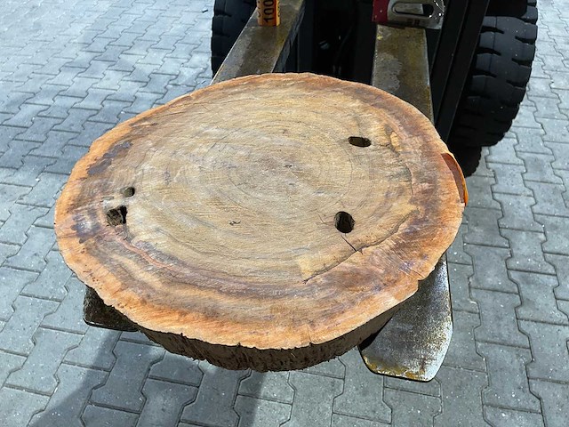 Rosewood schijf, dikte 80mm, ø 500mm - afbeelding 2 van  3