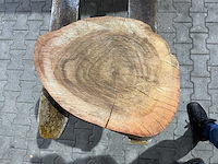 Rosewood schijf, dikte 80mm, ø 500mm - afbeelding 3 van  3