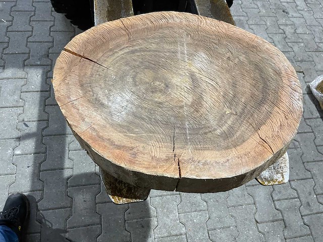 Rosewood schijf, dikte 80mm, ø 550mm - afbeelding 2 van  3