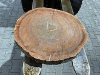 Rosewood schijf, dikte 80mm, ø 550mm - afbeelding 2 van  3