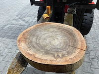 Rosewood schijf, dikte 80mm, ø 550mm - afbeelding 2 van  3