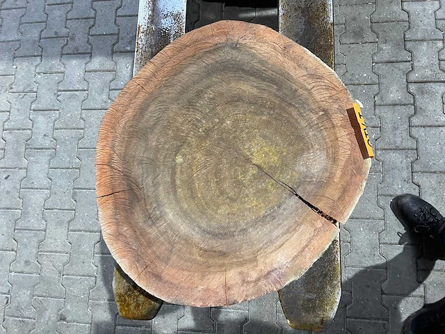 Rosewood schijf, dikte 80mm, ø 550mm - afbeelding 3 van  3