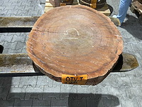 Rosewood schijf, dikte 80mm, ø 550mm - afbeelding 1 van  3