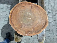 Rosewood schijf, dikte 80mm, ø 550mm - afbeelding 3 van  3
