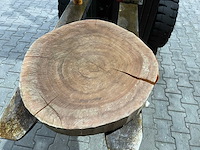 Rosewood schijf, dikte 80mm, ø 550mm - afbeelding 2 van  3